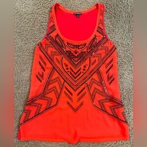 Express embellished tank